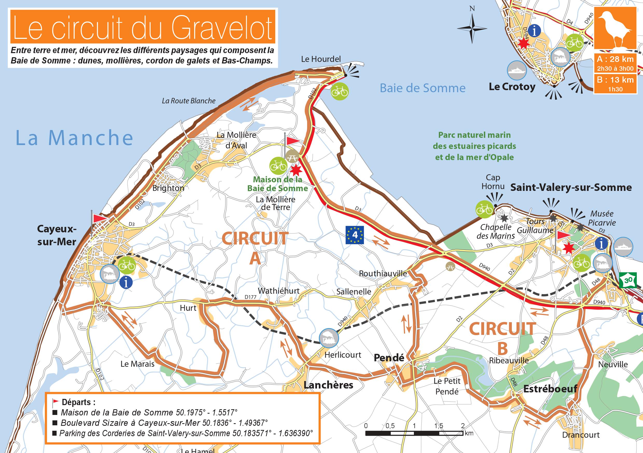 carte circuit gravelot