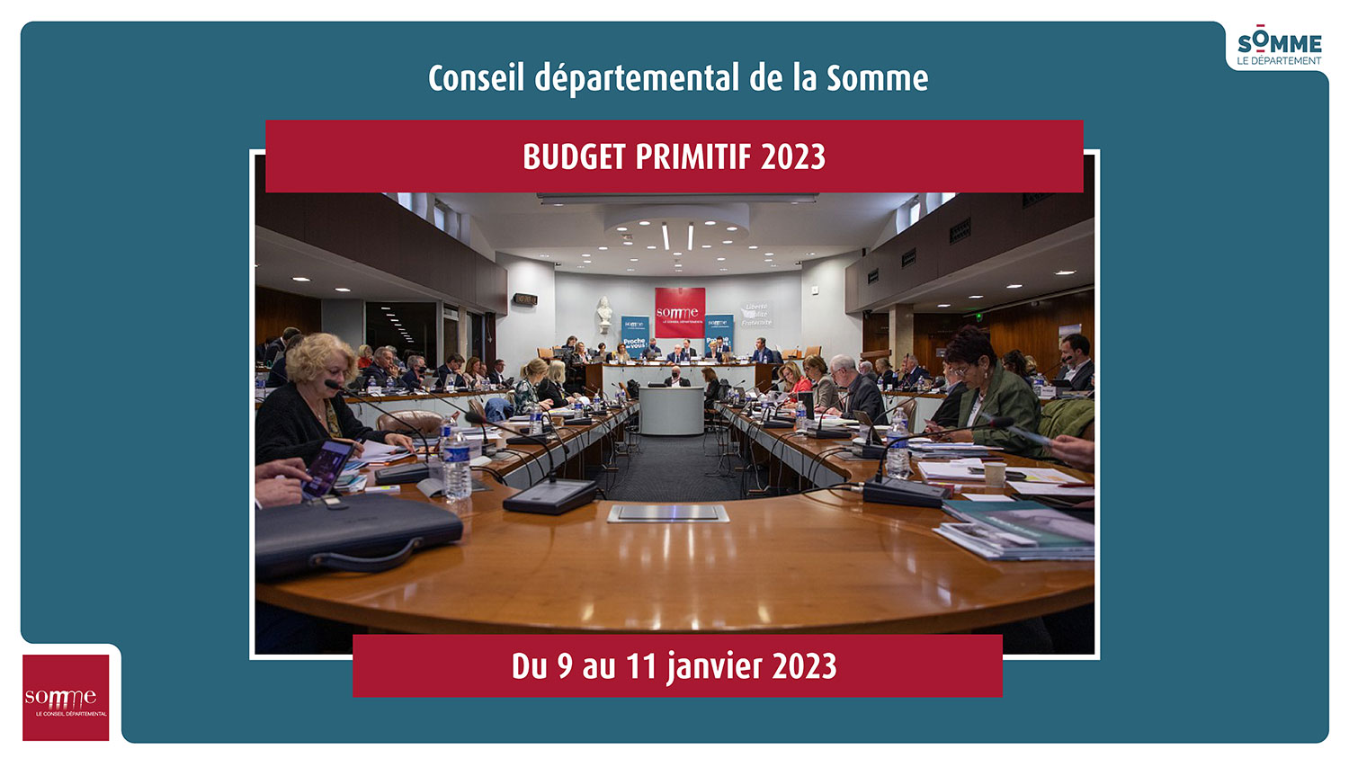 Budget primitif 2023 | Conseil départemental de la Somme